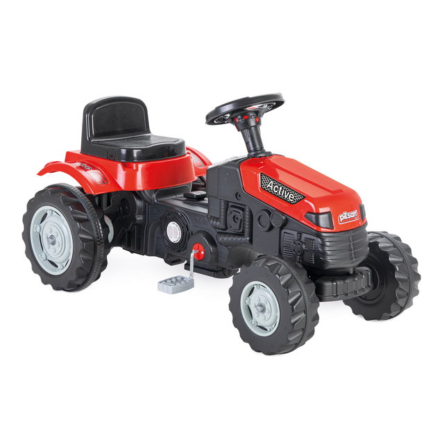Trettraktor ab 3 Jahre, rot, Traktor zum draufsitzen, Kinder Traktor Trettraktor ab 3 Jahre, rot, Traktor zum draufsitzen, Kinder Traktor